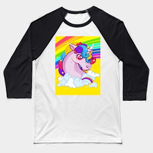 unicorn rainbow Baseball T-Shirt